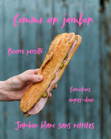 Comme un jambon - 5,5 euros Comme un jambon - 5,5 euros